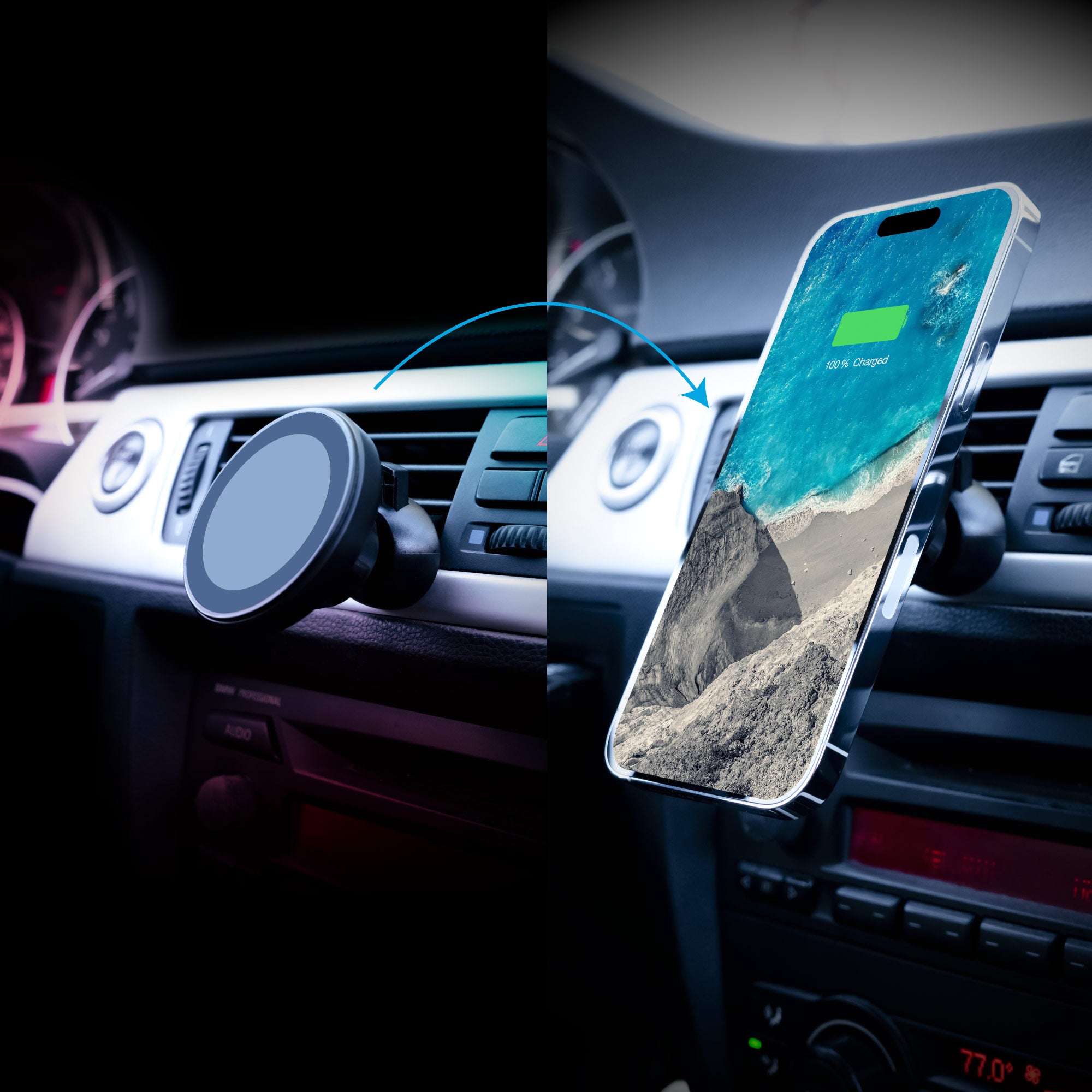 Mag Pro Wireless Car Charger